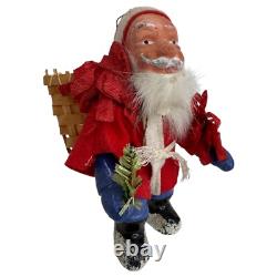 Santa Claus Vintage Antique German Christmas Figure 1930s or older
