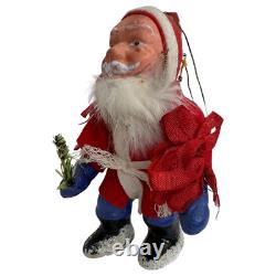 Santa Claus Vintage Antique German Christmas Figure 1930s or older