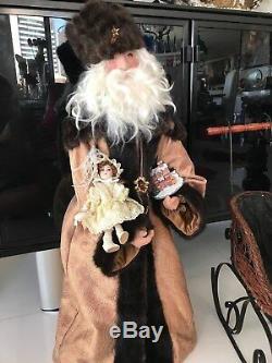 Santa Claus in Mink