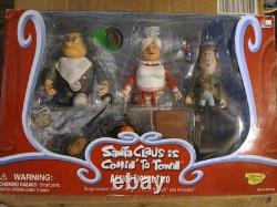 Santa Claus is Comin' To Town Action Figure Trio With Tanta, Burger. & Grimsely