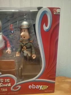 Santa Claus is Comin' To Town Action Figure Trio With Tanta & Grimsely