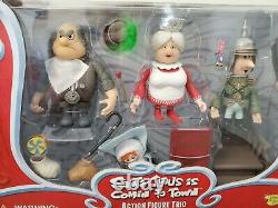 Santa Claus is Comin' To Town Action Figure Trio With Tanta & Grimsely