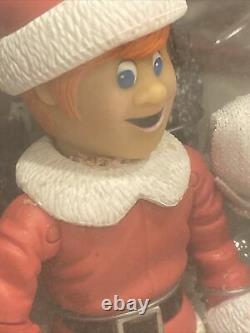 Santa Claus is Comin to Town WINTER'S REFORM Figure Topper Kringle Snowscape New