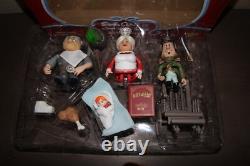 Santa Claus is Coming to Town Figures Memory Lane 2004 Lot of 2 Trio Sets