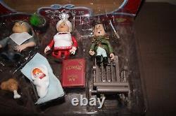 Santa Claus is Coming to Town Figures Memory Lane 2004 Lot of 2 Trio Sets