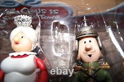 Santa Claus is Coming to Town Figures Memory Lane 2004 Lot of 2 Trio Sets