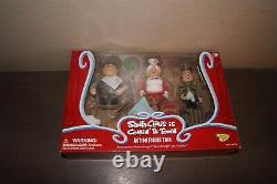 Santa Claus is Coming to Town Figures Memory Lane 2004 Lot of 2 Trio Sets