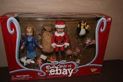 Santa Claus is Coming to Town Figures Memory Lane 2004 Lot of 2 Trio Sets