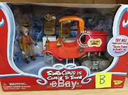 Santa Claus is Coming to Town Mail Truck figure set B