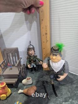Santa Claus is Coming to Town Set Winter Warlock Playing Mantis Memory Lane