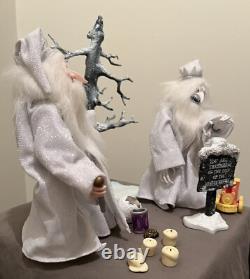 Santa Clause Is Coming To Town 2004 Memory Lane Winter/winter Warlock Figure Lot