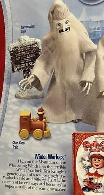 Santa Clause Is Coming To Town 2004 Memory Lane Winter/winter Warlock Figure Lot
