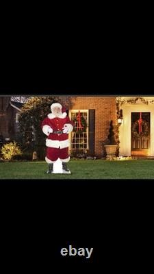 Santa Clause LIFE SIZE Outdoor Plastic Yard Standup Cutout FREE SHIP LAST ONE