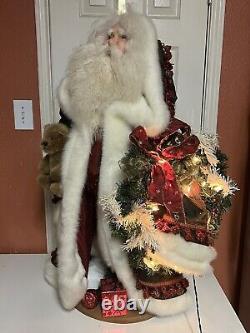 Santa Clause St. Nick Figure One Of A Kind 2007 Original J. Cruise Art Piece 36