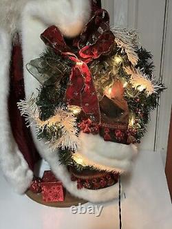 Santa Clause St. Nick Figure One Of A Kind 2007 Original J. Cruise Art Piece 36