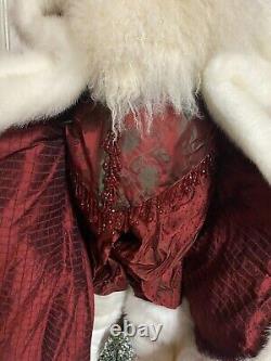 Santa Clause St. Nick Figure One Of A Kind 2007 Original J. Cruise Art Piece 36