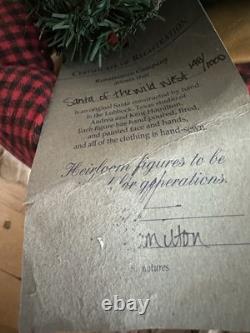 Santa of the Wild West By The Renaissance Company 148/1000 with COA