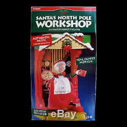 Santa's North Pole Workshop Animated Puppet Theater / Noma / Mrs. Santa Claus