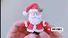 Sculpt Miniature Santa Claus Figures In Clay Custom Santa Claus Figurines Diy Clay Christmas Gift