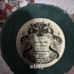 Set of 15 International Santa Figurines Christmas Decor Collection