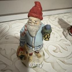 Set of 15 International Santa Figurines Christmas Decor Collection