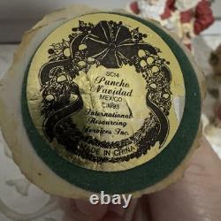 Set of 15 International Santa Figurines Christmas Decor Collection