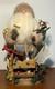 Sha Smith 1998 Old World Santa Signed & Numbered 5524 Toy Maker Workshop Quilted