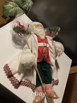 Silvestri Santa 2 Foot Tall Very Fine Detail New Still In Box