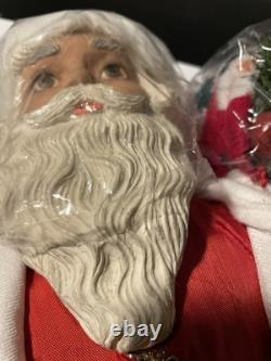 Silvestri Santa 2 Foot Tall Very Fine Detail New Still In Box