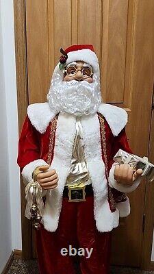 Singing & Dancing Santa 50 Noise Activated Tall By Midwestern Home Pro. G. C