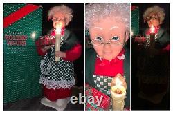 Smile Industries Night Before Christmas Story WithMrs. Claus Animated Figure