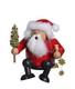 Smoker Kantenhocker Santa Claus Wxdxh= 14x12x14.5cm New Smoke Figure