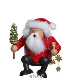 Smoker Kantenhocker Santa Claus WxDxH= 14x12x14.5cm NEW Smoke figure