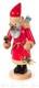 Smoker Santa Claus Red Height = 23cm New Ore Mountains Smoke Figure
