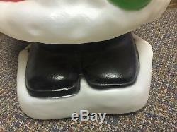 Snoopy Santa Claus Christmas Blow Mold Lighted 32 In