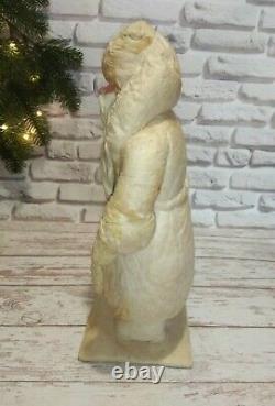 Soviet antique santa claus est. 1963, collectible christmas figure, USSR RARE