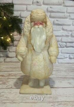 Soviet antique santa claus est. 1963, collectible christmas figure, USSR RARE