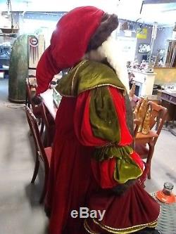 St. Nick, Santa Claus Christmas Holiday Collectable Figurine 6 Feet Tall(S/R)
