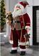 Standing Santa Claus Christmas Decoration Figure Traditional Tall Ornament 90cm