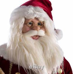 Standing Santa Claus Christmas Decoration Figure Traditional Tall Ornament 90Cm