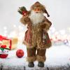 Standing Santa Claus Doll Christmas Decoration Festive Holiday Versatile Indoor