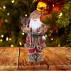 Standing Santa Claus Gift Statue Table Collectible Doll Santa Claus Figure