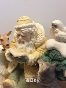 Story Of Christmas Victorian Legend Of Santa Claus Wolf Bear Owl Ken Memoli