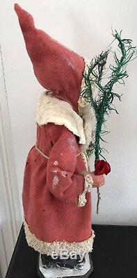 Stunning Early German Large Santa Claus Father Christmas Candy-container