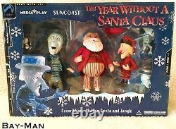 Suncoast The Year Without a Santa Claus Figures SNOW MISER SANTA JANGLE