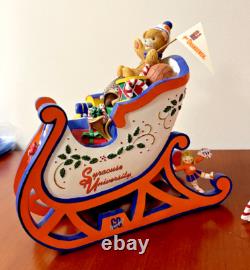 Syracuse University Cuse Danbury Mint Santa Claus Christmas Figurine Collection