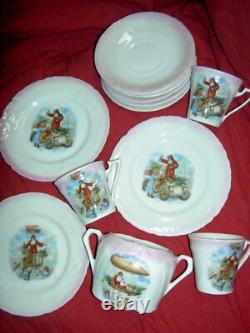 THREE (3) Antique 1920s, traditional cotton batting Santa Claus figure ornaments THREE (3) Antique 1920s, traditional cotton batting Santa Claus figure ornaments