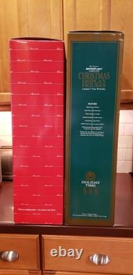 Telco Motion-ettes Animated Santa and Mrs. Claus 24 Tall 1994-95 MINT SEE VIDEO