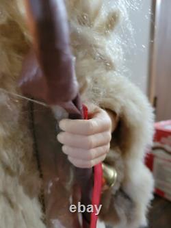 Telco Motionette Santa Claus St Nick Christmas Figure Vintage Works 24