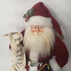 Texas A&M Christmas Santa Claus Decor with Bag Approx 15in Figure Holiday Statue